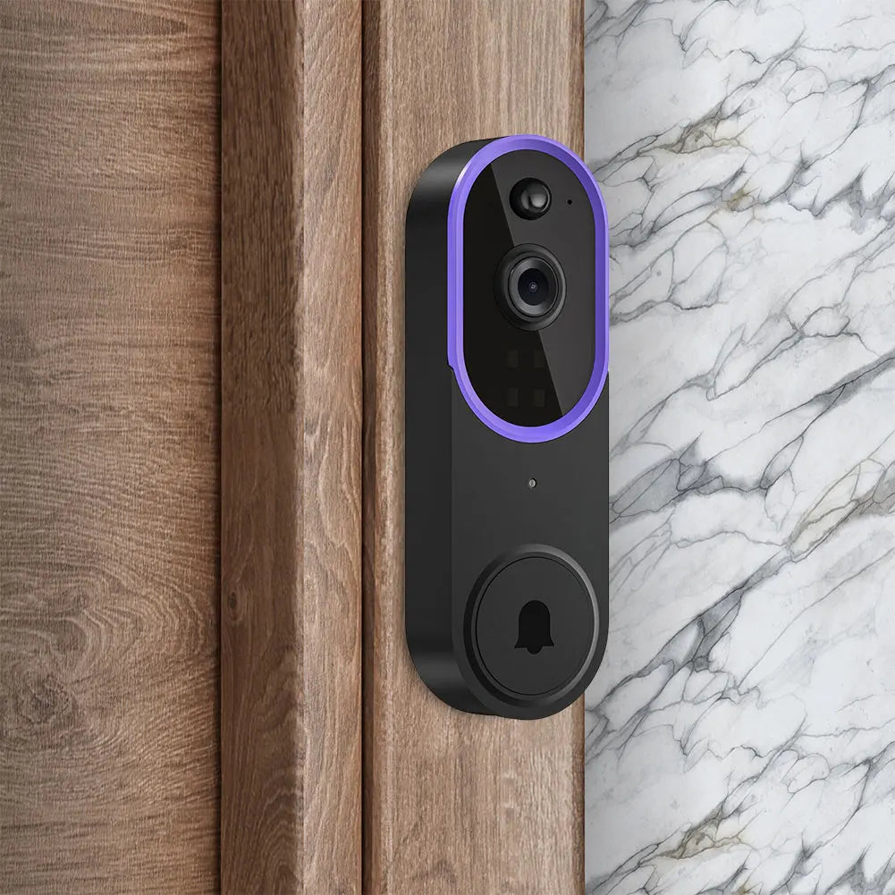 Intelligent Visual Doorbell Wireless Remote Visual Intercom Humanoid Detection High-Definition Night Vision Smart Monitoring