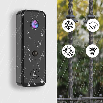 H9 Video Doorbell Camera IP65 Waterproof 2.4G Wifi Door Bell 2-Way Audio Wireless Video Doorbell PIR Motion Detection for Home