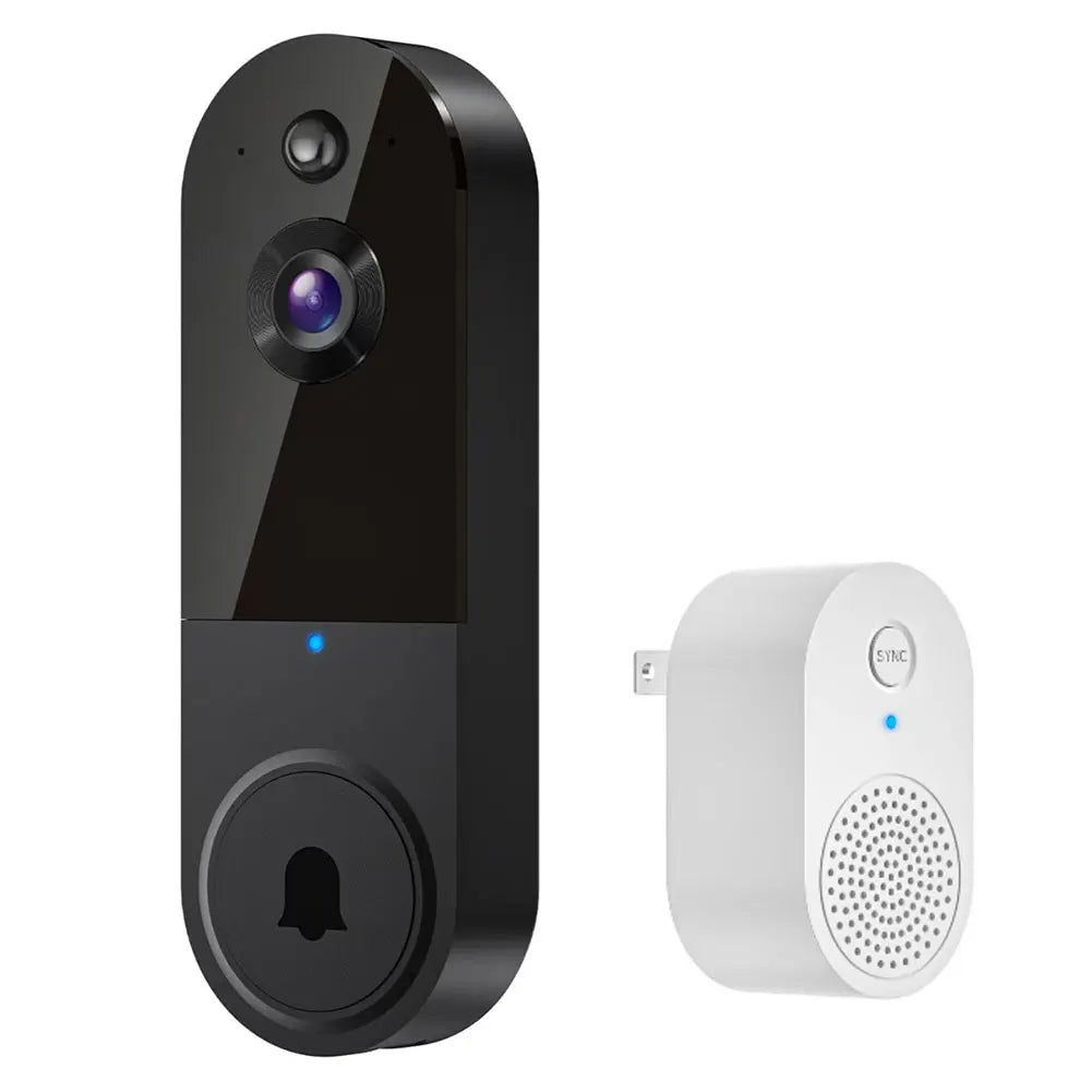 Intelligent Visual Doorbell Wireless Remote Visual Intercom Humanoid Detection High-Definition Night Vision Smart Monitoring