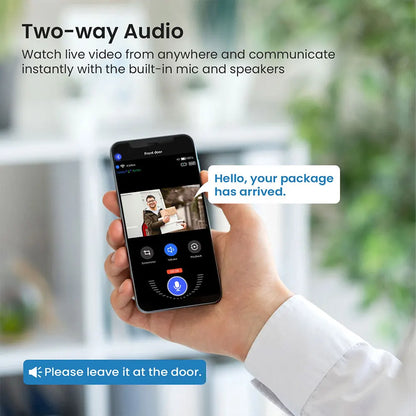 Intelligent Visual Doorbell Wireless Remote Visual Intercom Humanoid Detection High-Definition Night Vision Smart Monitoring