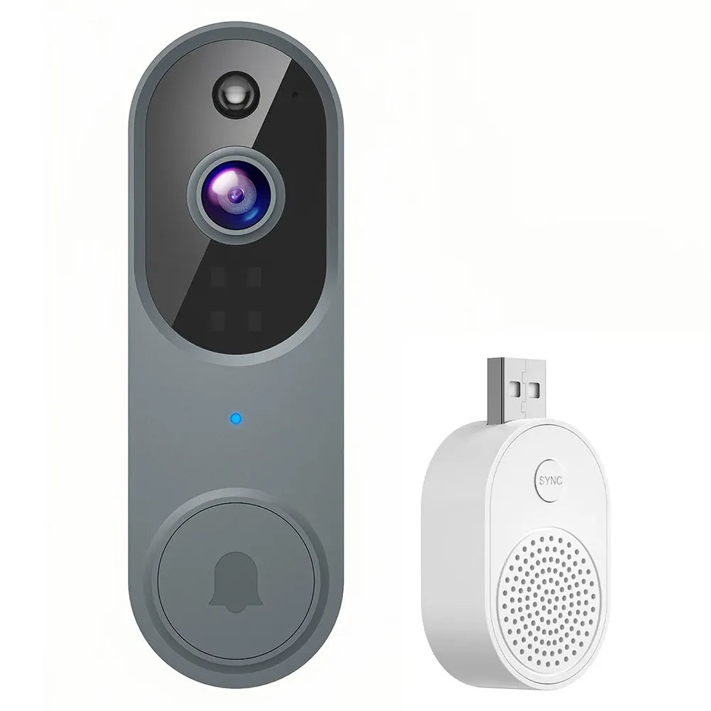 Intelligent Visual Doorbell Wireless Remote Visual Intercom Humanoid Detection High-Definition Night Vision Smart Monitoring